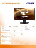 Asus Monitor 23.6 cala VG24VQE TUF GAMING 1500R Curved 165Hz DP HDMIx2 FHD 120Hz PS5 & Xbox Series X/S