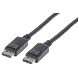 Techly Kabel monitorowy DisplayPort / DisplayPort M/M czarny 5m