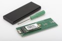Digitus Obudowa zewnętrzna USB 3.0 na dysk SSD M2 (NGFF) SATA III, 80/60/42/30mm, aluminiowa