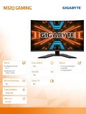 Gigabyte Monitor GBYTE 32'' M32Q GAMING 1ms/12MLN:1/FULLHD/HDMI