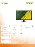 Acer Monitor 21.5 cala SA220QAbi
