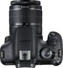Canon Aparat fotograficzny EOS 2000D BK + Obiektyw 18-55 IS EU26 VUK + Torba + Karta SD 16 GB 2728C013