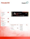Seagate Dysk SSD Firecuda 530 1TB PCIe M.2