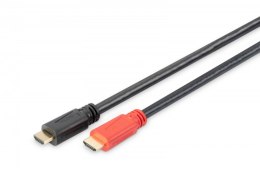Digitus Kabel połączeniowy HDMI HighSpeed z Ethernetem ze wzmacniaczem 4K 30Hz UHD HDMI A/A M/M 20m