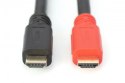 Digitus Kabel połączeniowy HDMI HighSpeed z Ethernetem ze wzmacniaczem 4K 30Hz UHD HDMI A/A M/M 20m