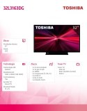 Toshiba Telewizor LED 32 cale 32L3163DG