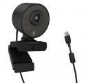 IcyBox Kamera internetowa IB-CAM501-HD FHD Webcam, 1080P, wbudowany mikrofon, Autofocus, wide view angle, Autotracking