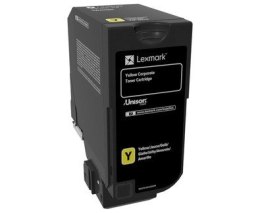 Lexmark Toner CS720, CS725 YELLOW 3K 74C20YE