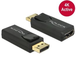 Delock Adapter Displayport 1.2(M)->HDMI(F) 4K Active