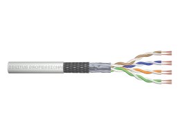 Digitus Kabel teleinformatyczny patchcordowy kat.5e, SF/UTP, linka, AWG 26/7, PVC, 100m, szary, karton