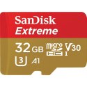 SanDisk Extreme microSDHC 32GB 100/60 MB/s A1 V30 GoPro