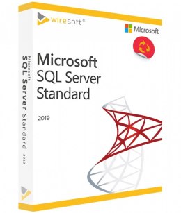 Microsoft SQL Svr Standard 2019 ENG 10CAL DVD Box 228-11548 Zastepuje P/N: 228-11033