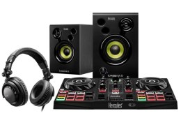 Hercules Zestaw DJ learning kit mikser + głośniki + słuchawki