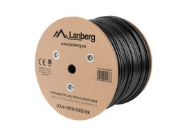 Lanberg Kabel FTP Kat.6 CU 305 m drut outdoor