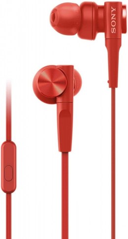 Sony Słuchawki MDR-XB55APR czerwone