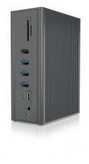 IcyBox Stacja dokująca IB-DK2262AC 14w1,USB,LAN,HDMI,VGA,PD, czytnik kart
