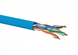 ALANTEC Kabel U/UTP typu linka kat.5E PVC Niebieski 100m - 25 lat gwarancji