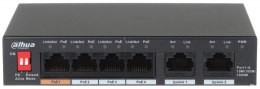 Dahua Przełącznik PFS3006-4GT-60-V2 4 portowy switch POE