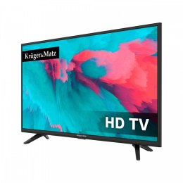 Kruger & Matz Telewizor 32 cale HD DVB-T2 H.265 HEVC