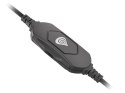 Genesis Słuchawki dla graczy Neon 750 podświetlenie RGB z mikrofonem Czarne