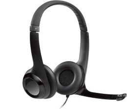Słuchawki nauszne z mikrofonem Logitech H390 (czarne)