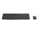Zestaw bezprzewodowy klawiatura i mysz Logitech MK235 (czarny)