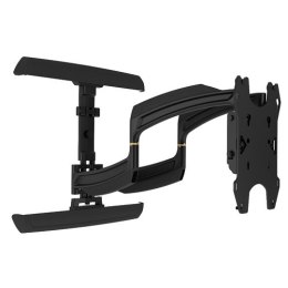 Thinstall? Swing Arm Wall Mount. Dual wall plate. Up to 600x400 mm VESA. Weight capacity 34 Kg, Black