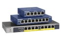 8-Port Gigabit Ethernet PoE+ Unmanaged Switch with 120W PoE Budget, Rack-mount or Wall-mount