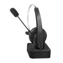 LogiLink Słuchawka Bluetooth z mikrofonem, stacja ładowania