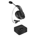 LogiLink Słuchawka Bluetooth z mikrofonem, stacja ładowania