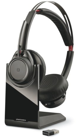 VOYAGER FOCUS UC,B825-M (COMPUTER & MOBILE), MICROSOFT TEAMS CERTIFIED, USB-A, STEREO BLUETOOTH HEADSET, WITH CHARGE STAND, WORL