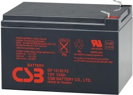 Akumulator żelowy wymienny 12V 12Ah GP12120 F2 CSB