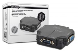 Digitus Mini Rozdzielacz/Splitter VGA 2-portowy, 350MHz 1080p 60Hz FHD