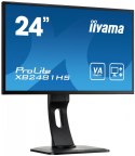 IIYAMA Monitor 24 XB2481HS-B1 SLIM AMVA+, HDMI, DVI, PIVOT, Głośniki
