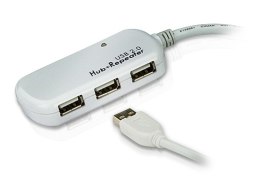 ATEN HUB/Przedłużacz USB 3porty 12cm UE-2120H