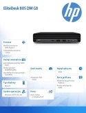 HP Inc. Komputer EliteDesk 805 DM G8 R7-5750 512/16GB/W10P 2V7R9EA