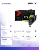 PNY Karta graficzna GeForce RTX 3060 Ti 8GB DUAL FAN LHR XLR8