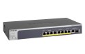 8-Port PoE+ Multi-Gigabit Ethernet Smart Managed Pro Switch with 10G Copper/Fiber Uplinks | 180W