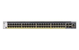 M4300-52G-PoE+ (1,000W PSU) Stackable Managed Switch with 48x1G PoE+ and 4x10G including 2x10GBASE-T and 2xSFP+ Layer 3
