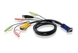 ATEN Kabel USB KVM z SPHD 3w1 2L-5302U