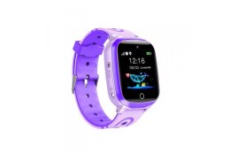 Smartwatch dla dzieci GoGPS K17 (purpurowy)