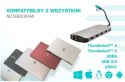 I-tec Stacja dokująca USB 3.0/USB-C/Thunderbolt 3x Display Metal Nano Dock LAN +Power Delivery 100W