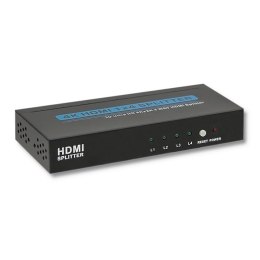 Qoltec Aktywny rozdzielacz Splitter HDMI 1x4 | v.1.4