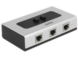 Delock Switch 2x 1GB Base-T RJ45 Gigabit Ethernet