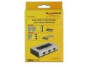 Delock Switch 2x 1GB Base-T RJ45 Gigabit Ethernet