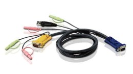 ATEN Kabel 3M USB KVM Cable 3in1 SPHD and Audio 2L-5303U