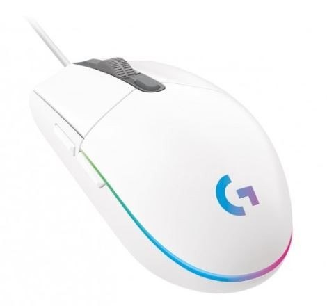 Logitech Mysz G102 Lightsync Gaming Mouse biała