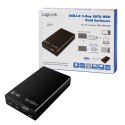 LogiLink Obudowa 2xHDD/SDD USB 3.0, 2.5 cala, Raid