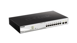 Switch D-Link DGS-1210-10MP/E (8x 10/100/1000Mbps)