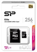 Silicon Power Karta microSDXC 256GB U1 10MB/S CL10 elite + adapter